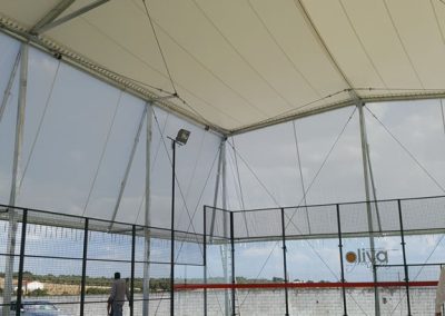 Cubiertas para pistas de pádel | Santiago Bermejo Oroz - Arquitecto