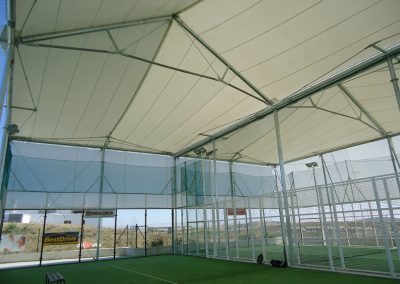 Cubiertas para pistas de pádel | Santiago Bermejo Oroz - Arquitecto