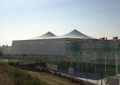 Cubiertas para pistas de pádel | Santiago Bermejo Oroz - Arquitecto