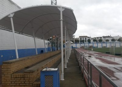 Cubiertas para graderío | Santiago Bermejo Oroz - Arquitecto