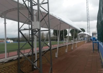 Cubiertas para graderío | Santiago Bermejo Oroz - Arquitecto