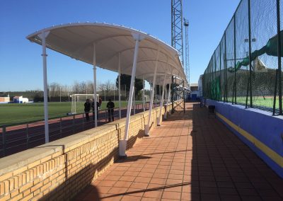 Cubiertas para graderío | Santiago Bermejo Oroz - Arquitecto