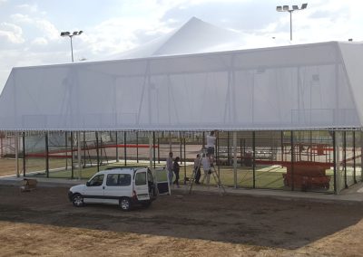 Cubiertas para pistas de pádel | Santiago Bermejo Oroz - Arquitecto