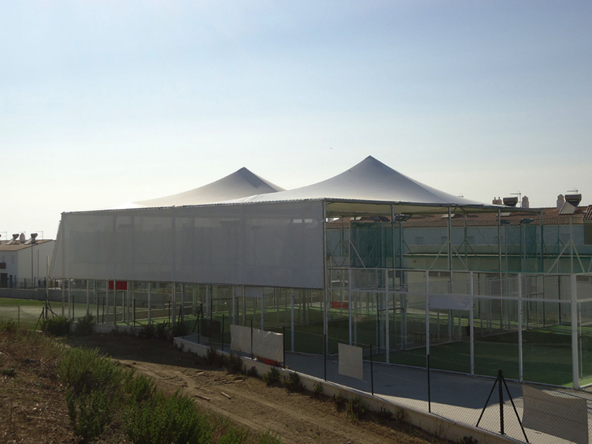 Cubiertas para pistas de pádel | Santiago Bermejo Oroz - Arquitecto
